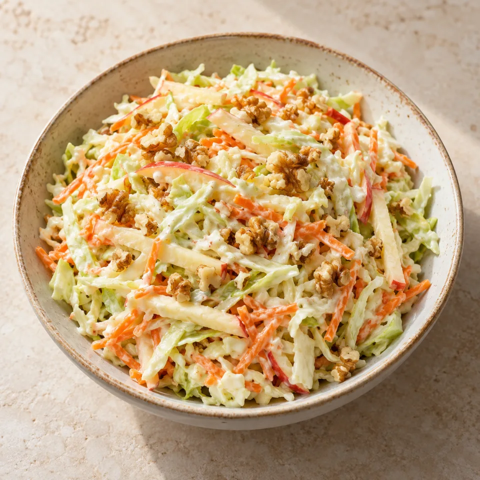 Salade croquante de chou et pomme