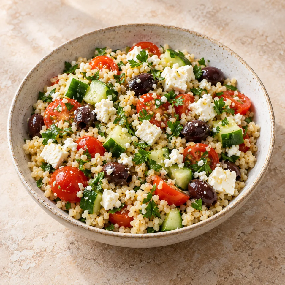 Bol mediterráneo de bulgur