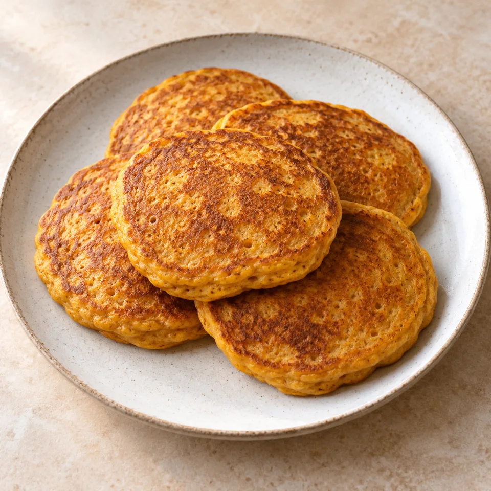Tortitas de calabaza y canela